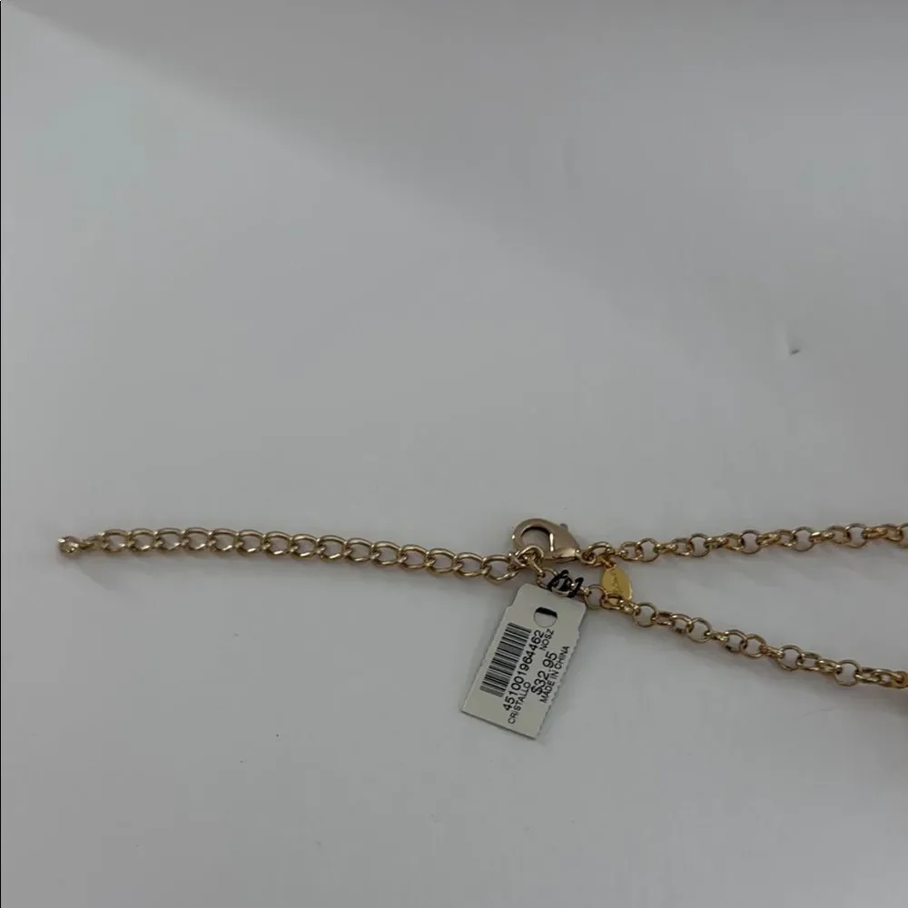 NWT Chico’s Elegant Red and Gold Beaded Necklace - Picture 8 of 10